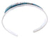 Silver Multicolor Native American Design Cuff Bracelet YS67338